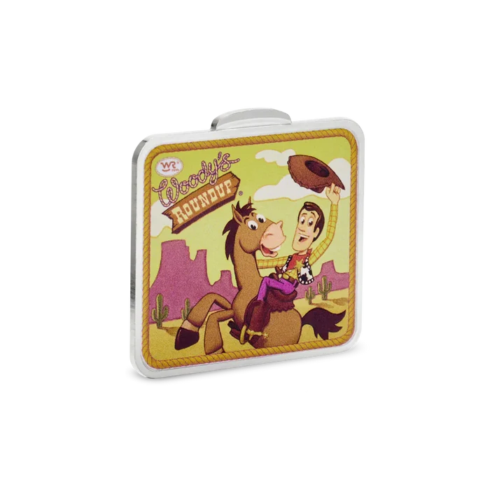 Disney Pixar Woody's Roundup Bullseye 1oz Silver Coin
