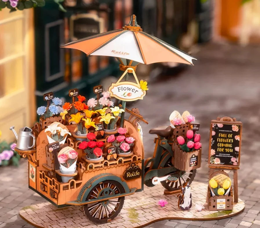 ROBOTIME DIY CREATION SET BLOSSOM CART