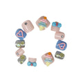 PINK POPPY - 3D FIDGET SPINNER PRESS ON NAILS ICE-CREAM