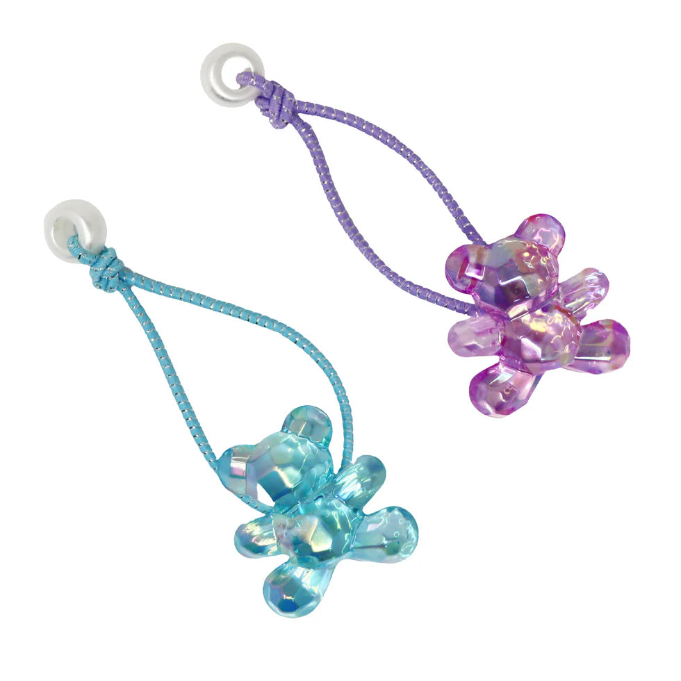 PINK POPPY - TEDDY BEAR HAIR ELASTICS