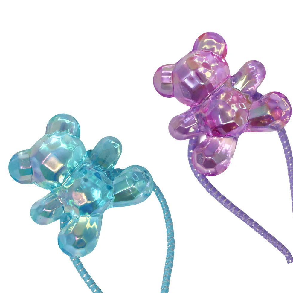 PINK POPPY - TEDDY BEAR HAIR ELASTICS