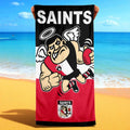ST KILDA JUMBO BEACH TOWEL W 90CM X H170CM