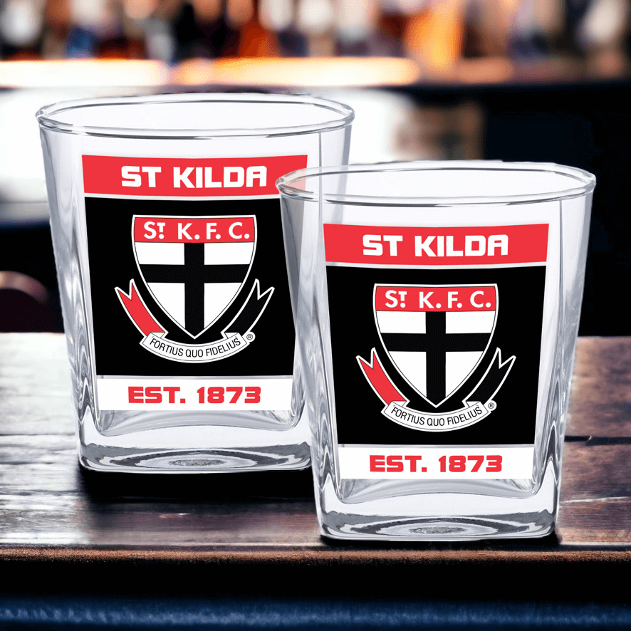 ST KILDA SET OF 2 SPIRITS GLASSES