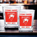 SYDNEY SWANS SET OF 2 SPIRITS GLASSES