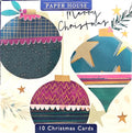 Boxed Card Pack of 10-Christmas Bells