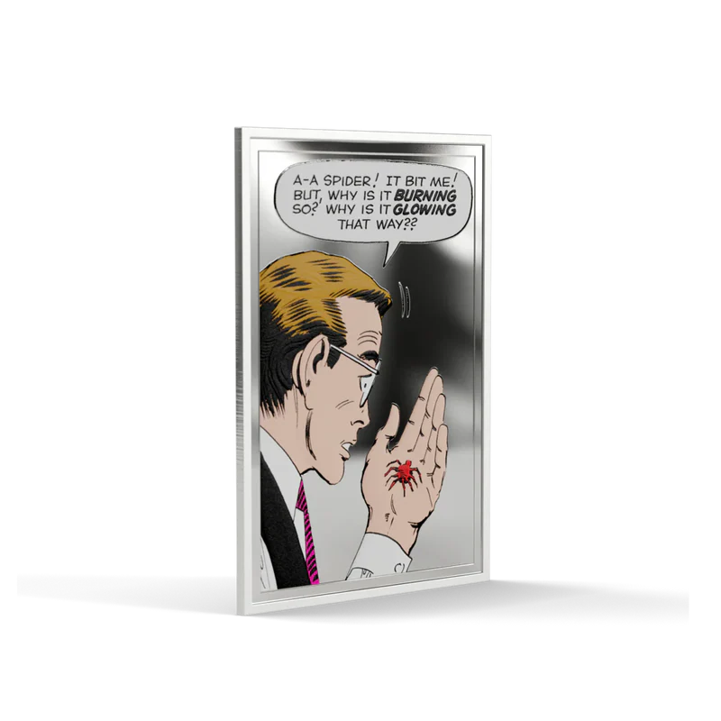Marvel - The Bite That Changed Everything 1oz Silver Collectible Coin