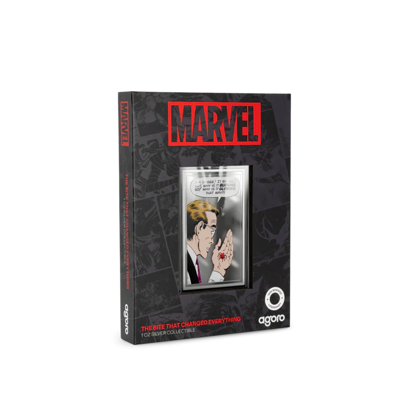 Marvel - The Bite That Changed Everything 1oz Silver Collectible Coin