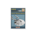 Star Trek - U.S.S. Enterprise NCC-01 Owner Manual 1oz Silver Coin