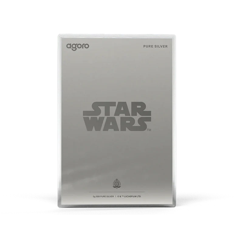 Star Wars Sketch Art - Luke Skywalker 5g Silver Collectible Foil