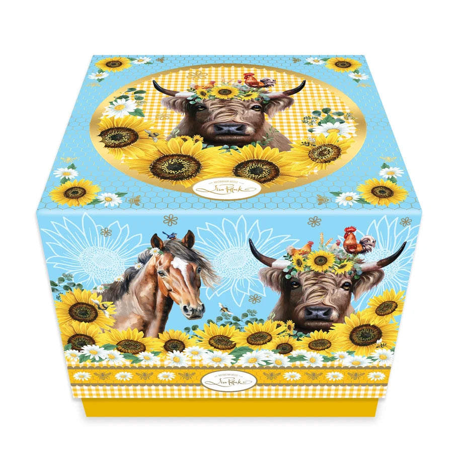 CERAMIC TEA FOR ONE SET COUNTRY COLLECTION