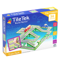 TILE TEK BUILD BETTER TILE TOPPERS 36 PIECES TRAIN PACK
