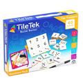 TILE TEK BUILD BETTER TILE TOPPERS 40 PIECES NUMBERS PACK