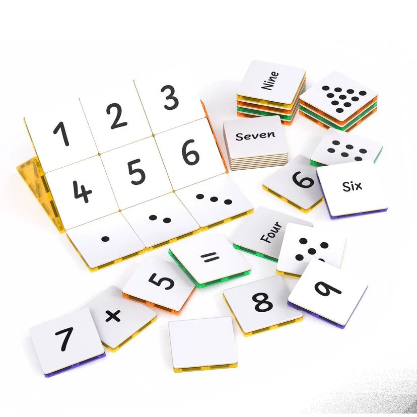 TILE TEK BUILD BETTER TILE TOPPERS 40 PIECES NUMBERS PACK