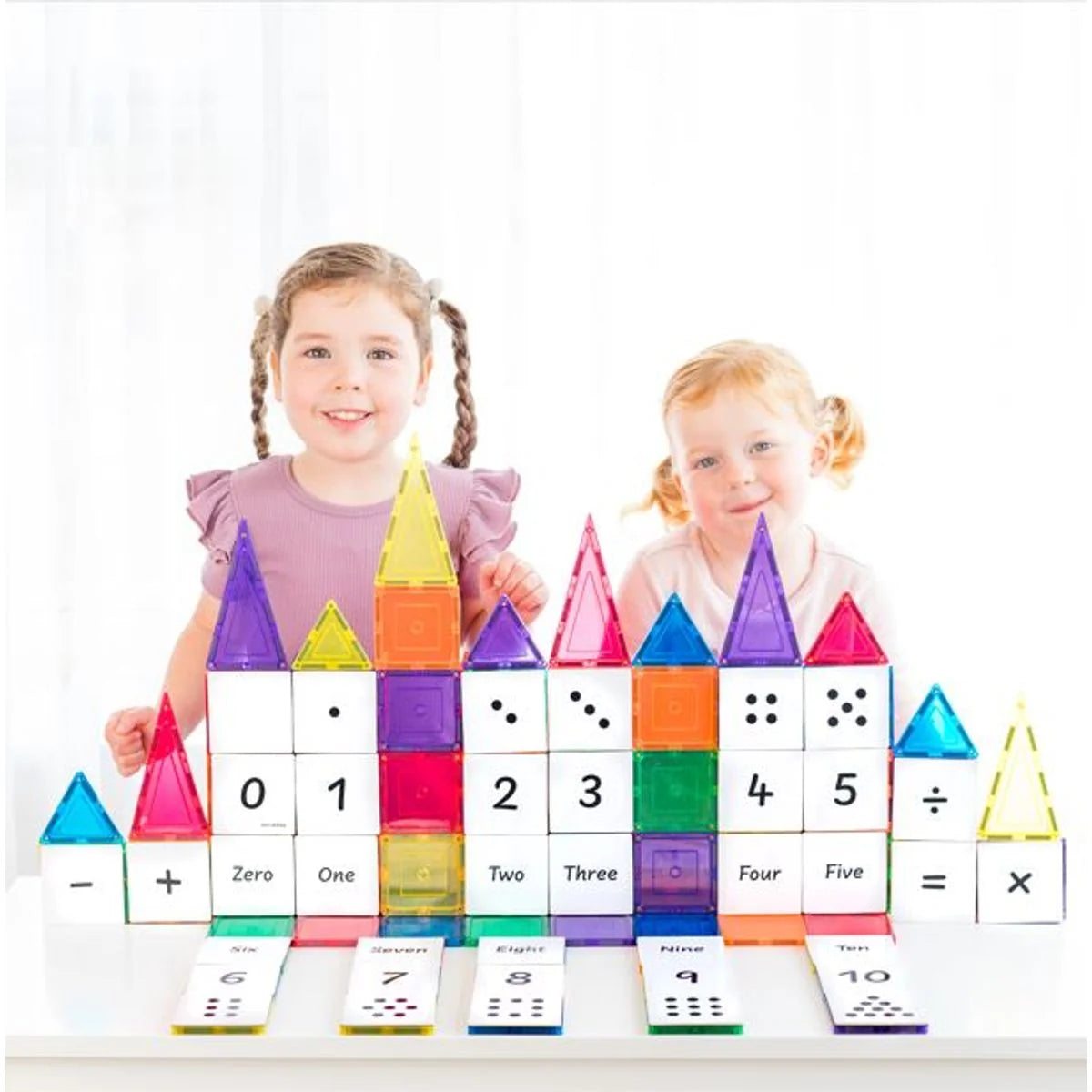 TILE TEK BUILD BETTER TILE TOPPERS 40 PIECES NUMBERS PACK