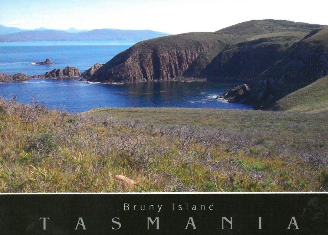 TASMANIA POSTCARD - BRUNY ISLAND