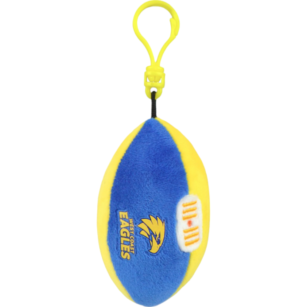 AFL FOOTY KEYCLIP WEST COAST EAGLES