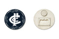 AFL BOTTLE OPENER FRIDGE MAGNET - CARLTON BLUES