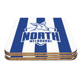 AFL SET OF 4 COASTERS - NORTH MELBOURNE KANGAROOS