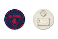 AFL BOTTLE OPENER FRIDGE MAGNET - MELBOURNE DEMONS