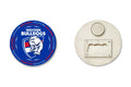 AFL BOTTLE OPENER FRIDGE MAGNET - WESTERN BULLDOGS