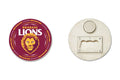 AFL BOTTLE OPENER FRIDGE MAGNET - BRISBANE LIONS