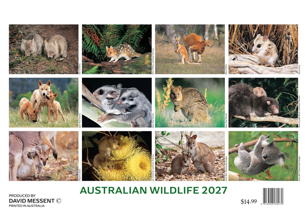 AUST WILDLIFE CALENDAR: 2027