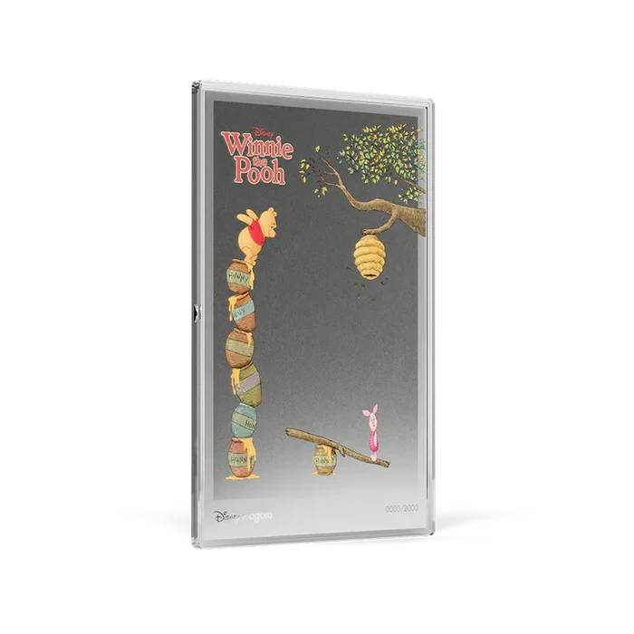Winnie the Pooh - Winnie & Piglet 5g Silver Collectible Foil