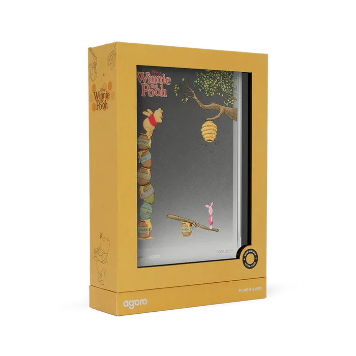 Winnie the Pooh - Winnie & Piglet 5g Silver Collectible Foil