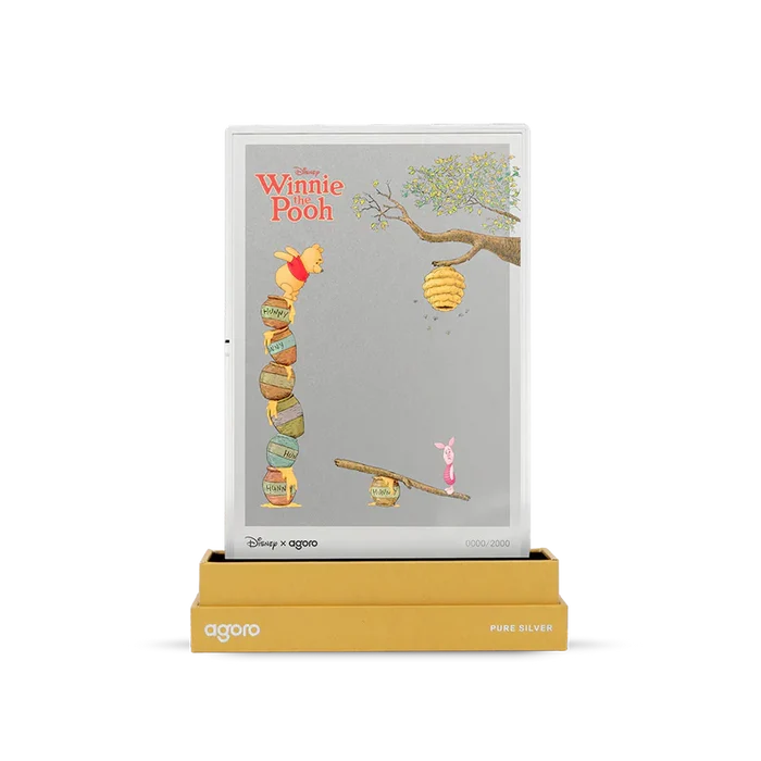 Winnie the Pooh - Winnie & Piglet 5g Silver Collectible Foil