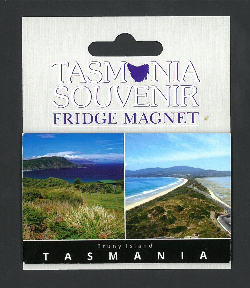 TASMANIA FRIDGE MAGNET - BRUNY ISLAND