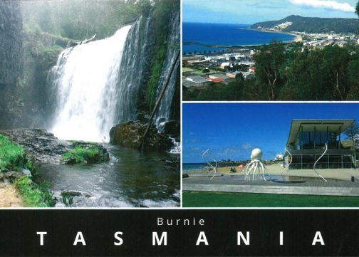 TASMANIA POSTCARD - BURNIE