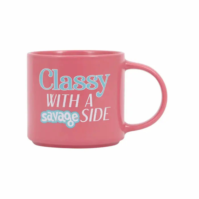 SPLOSH CHEEKY MUGS - CLASSY SAVAGE