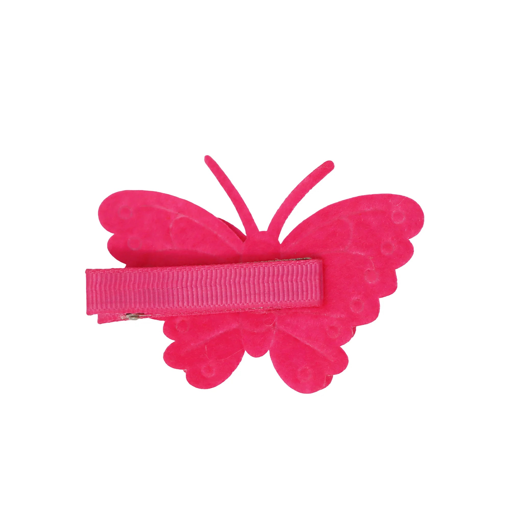 PINK POPPY - RAINBOW BUTTERFLY HAIR CLIP