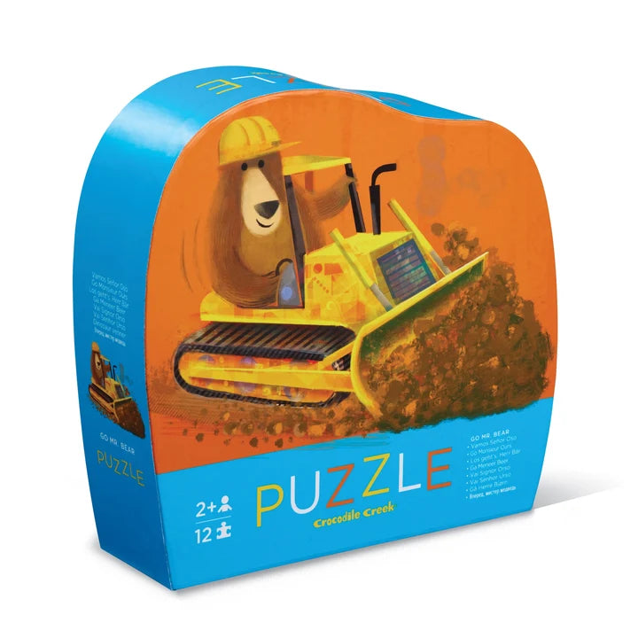 Crocodile Creek - Mini Puzzle 12pc | Go Mister Bear