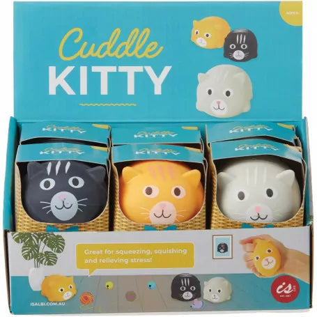 CUDDLE KITTY 3 ASST