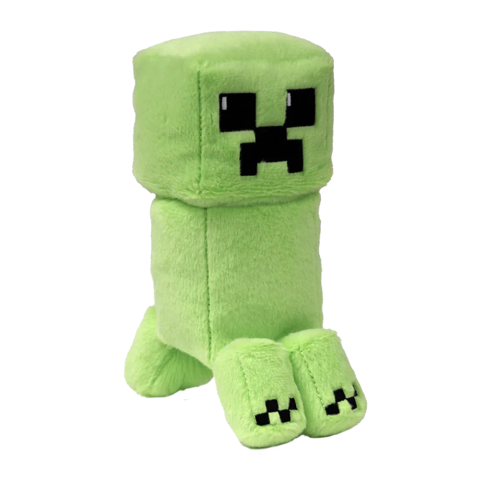 CREEPER - GREEN FLOPPY REG BEANIE BABY MINECRAFT