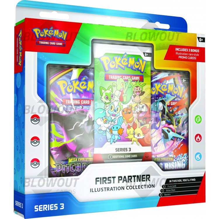 POKEMON FIRST PARTNER ILLUSTRATED COLLECTION SERIES 3