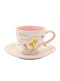 ARTIQUE LOVE LIFE CUP & SAUCER - GRANDMA