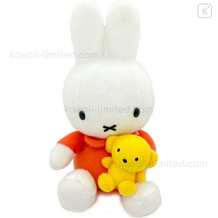 SOFT TOY: MIFFY PLUSH WITH BEAR 26CM