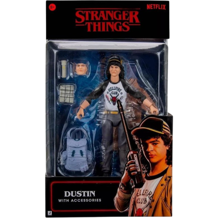STRANGER THINGS DUSTIN WITH ACCESSORIES