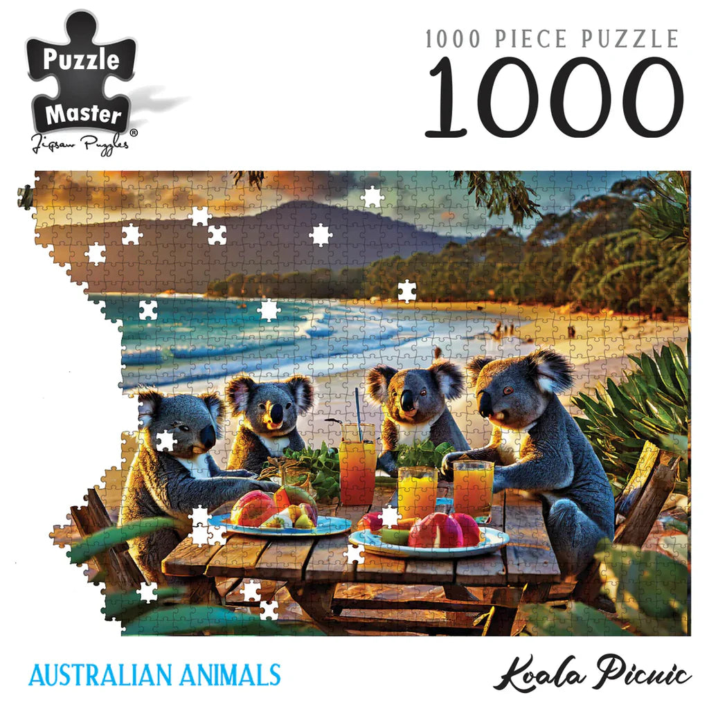 1000 PIECE PUZZLE MASTER - KOALA PICNIC