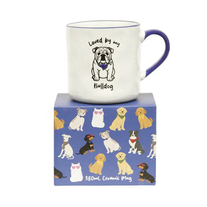 MUG LOVED BY MY - BULLDOG