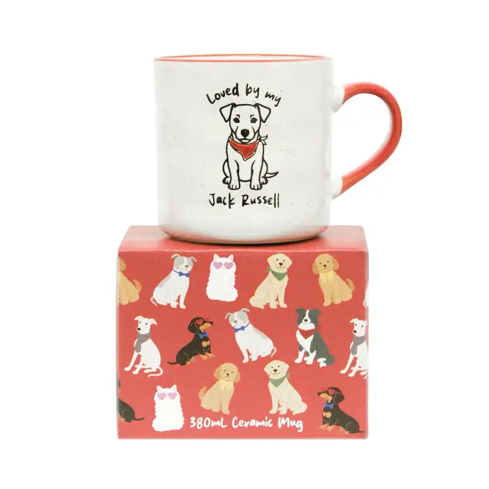 MUG LOVED BY MY - JACK RUSSELL