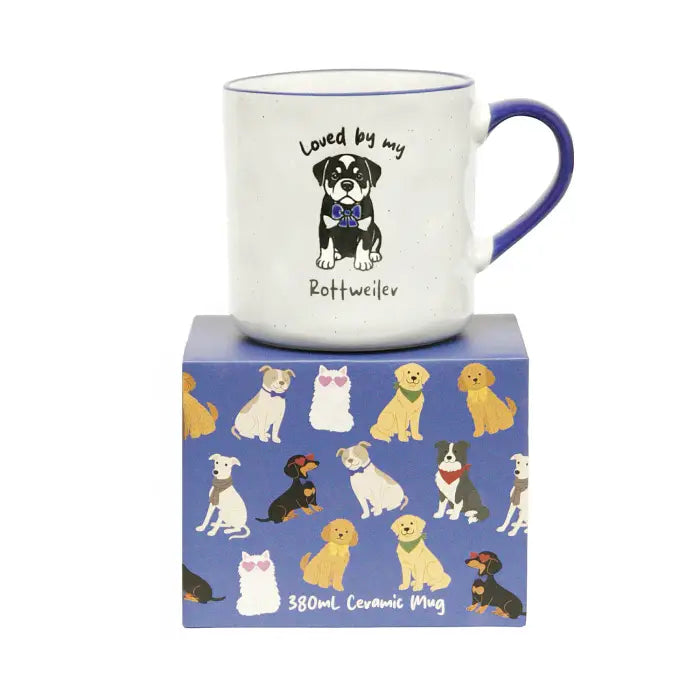 MUG LOVED BY MY - ROTTWEILER
