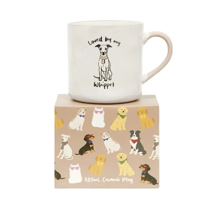 MUG LOVED BY MY - WHIPPET
