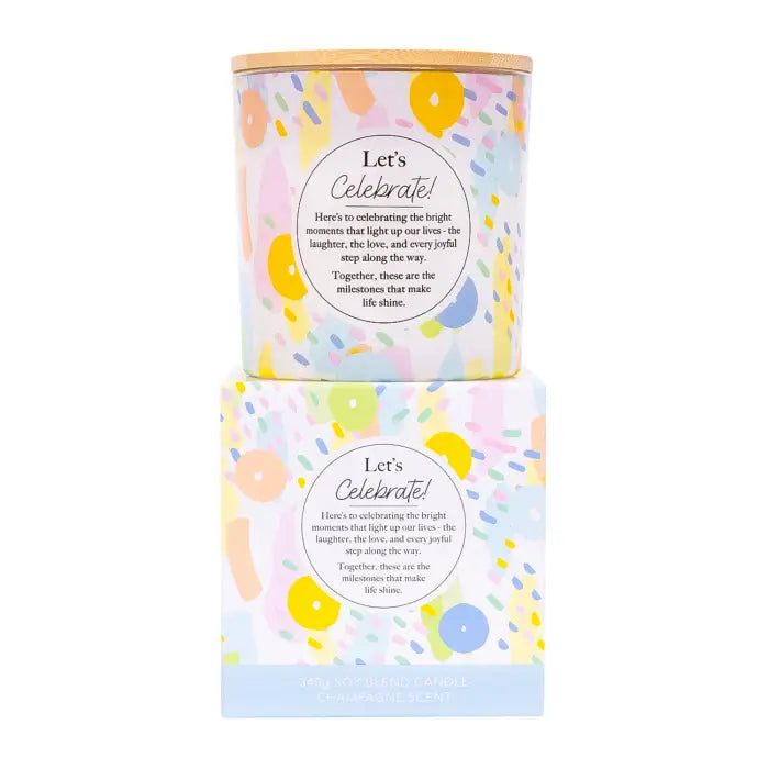Splosh Meaningful Melts Candle - Let's Celebrate