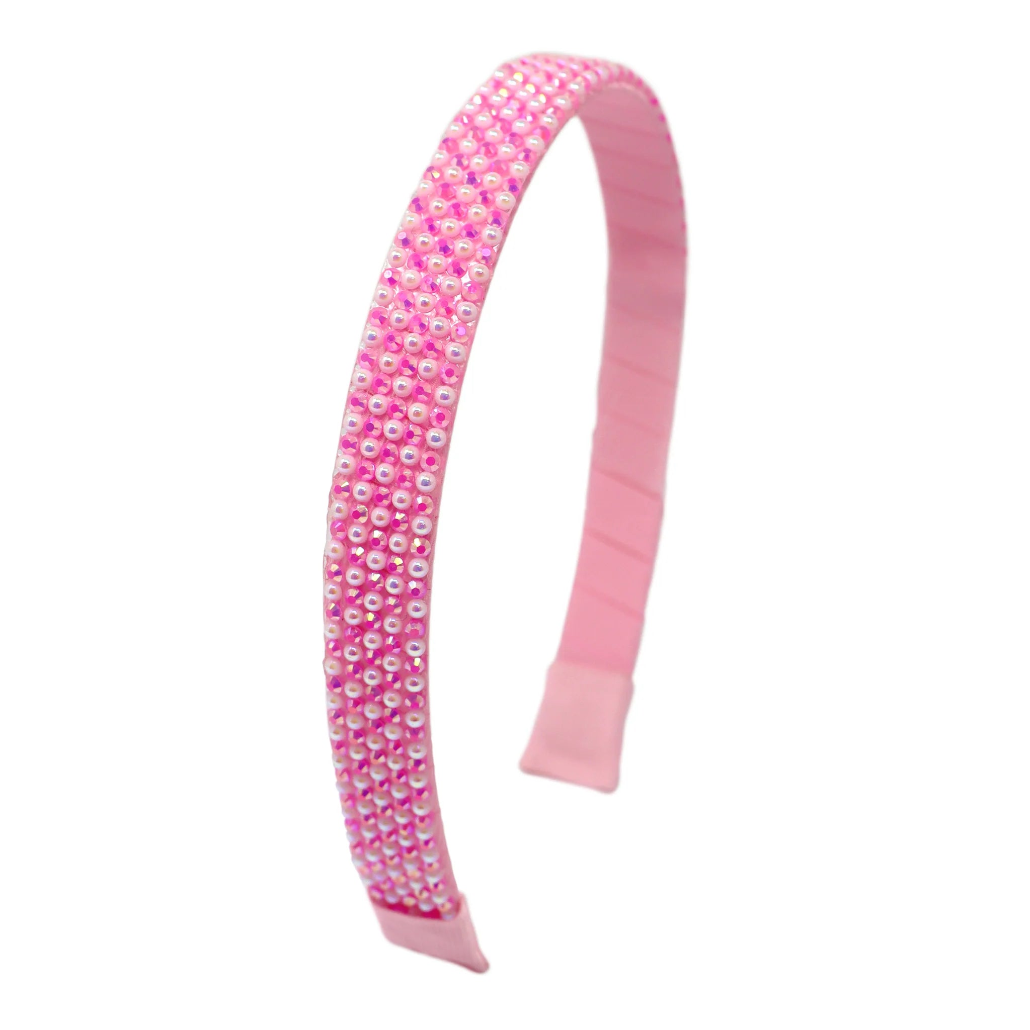 PINK POPPY - PEARL RHINESTONE HEADBAND