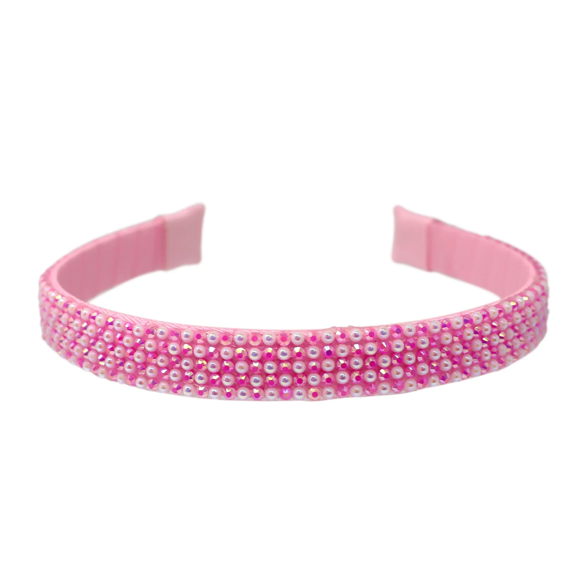 PINK POPPY - PEARL RHINESTONE HEADBAND