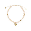 BEEUTIFUL BEES BRACELET - PINK ADVENTURINE