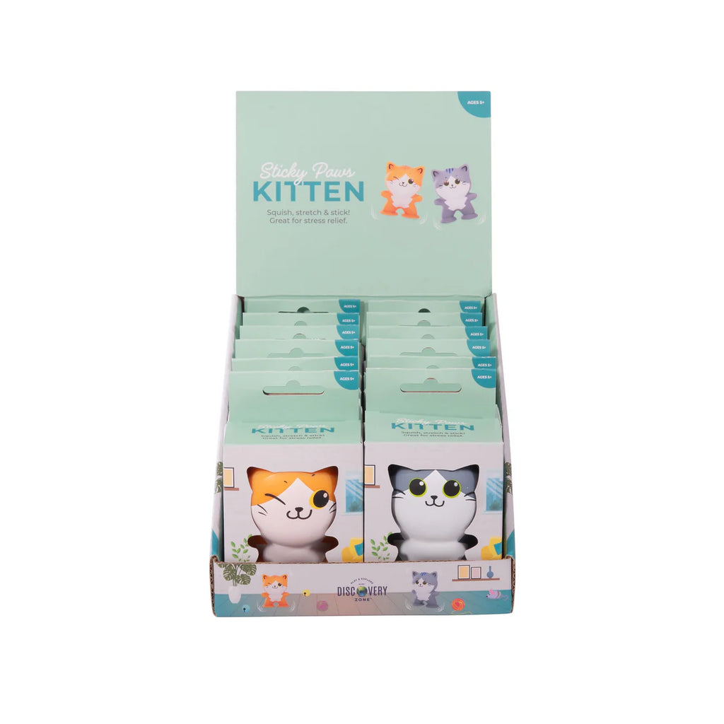 STICKY PAWS KITTEN 2 ASST